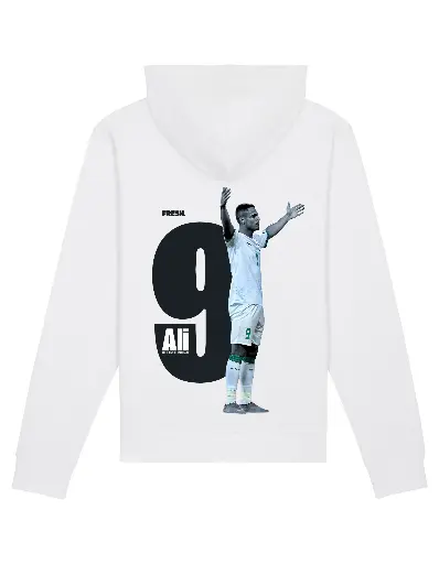 Ali Hamadi White Hoodie